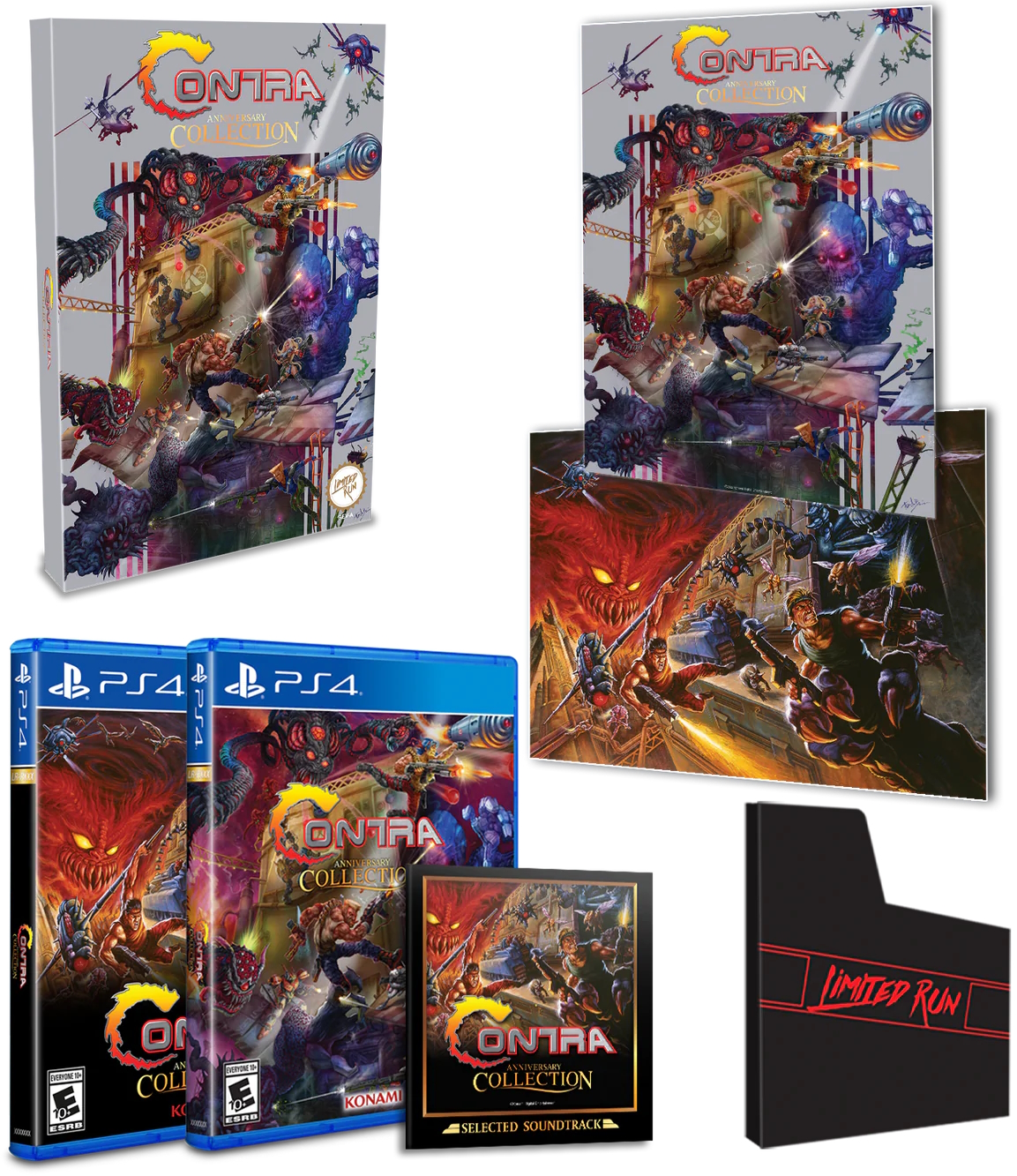 Игра Contra Anniversary Collection Classic Edition (PS4, полностью на иностранном языке)