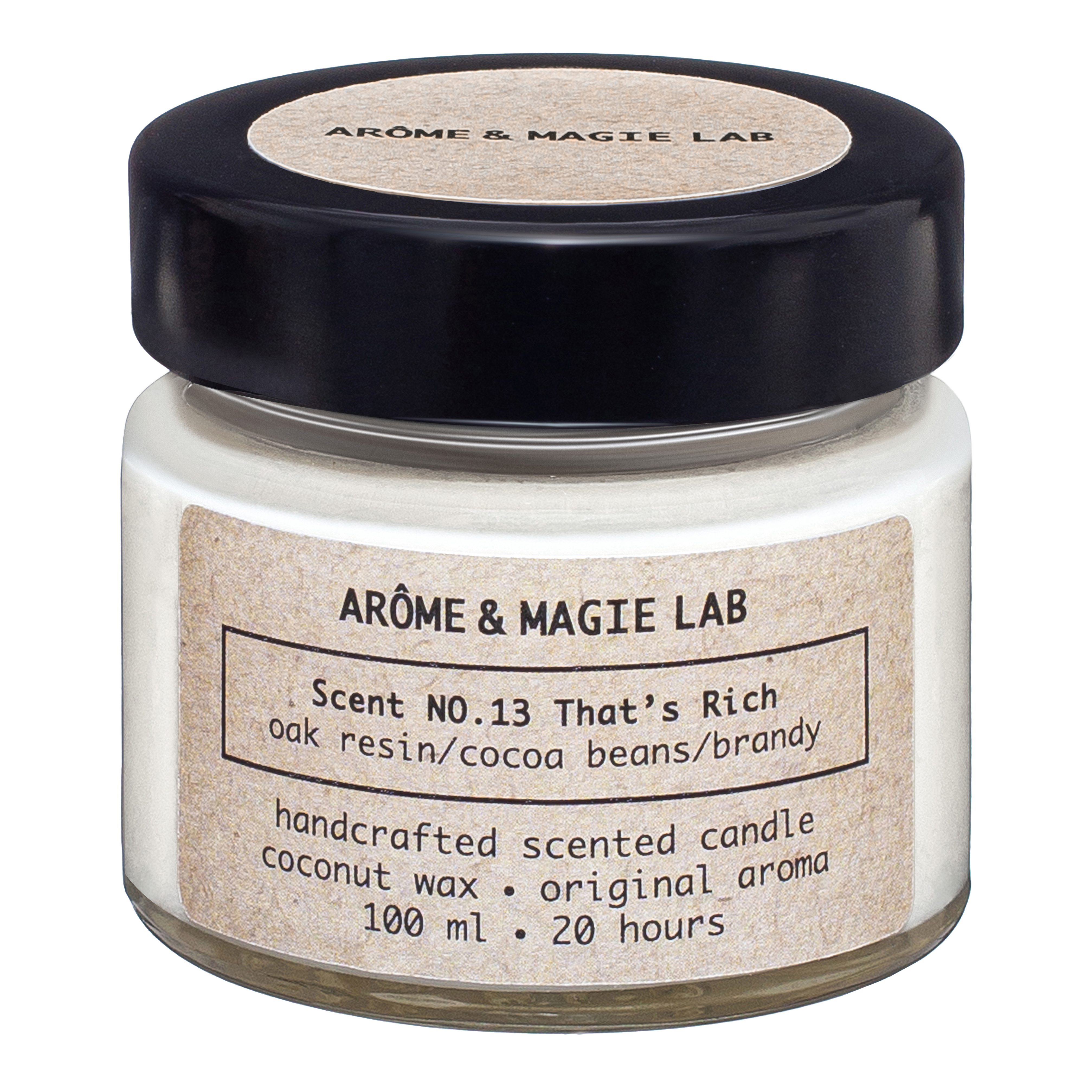 

Свеча ароматическая AROME & MAGIE LAB Scent NO.13 That's Rich, 100 мл