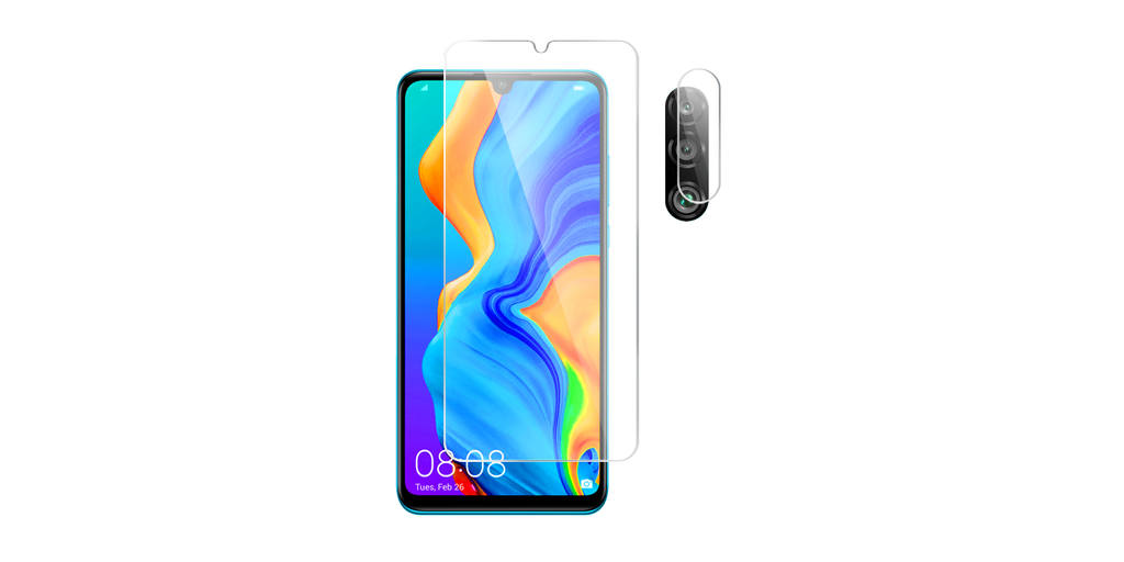 

Гибридное защитное стекло Brozo на экран и камеру Honor 9X Premium, Honor 9X Premium