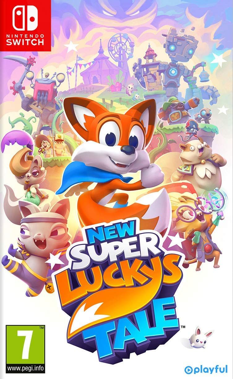 

Игра New Super Lucky's Tale (Nintendo Switch, полностью на иностранном языке), New Super Lucky's Tale