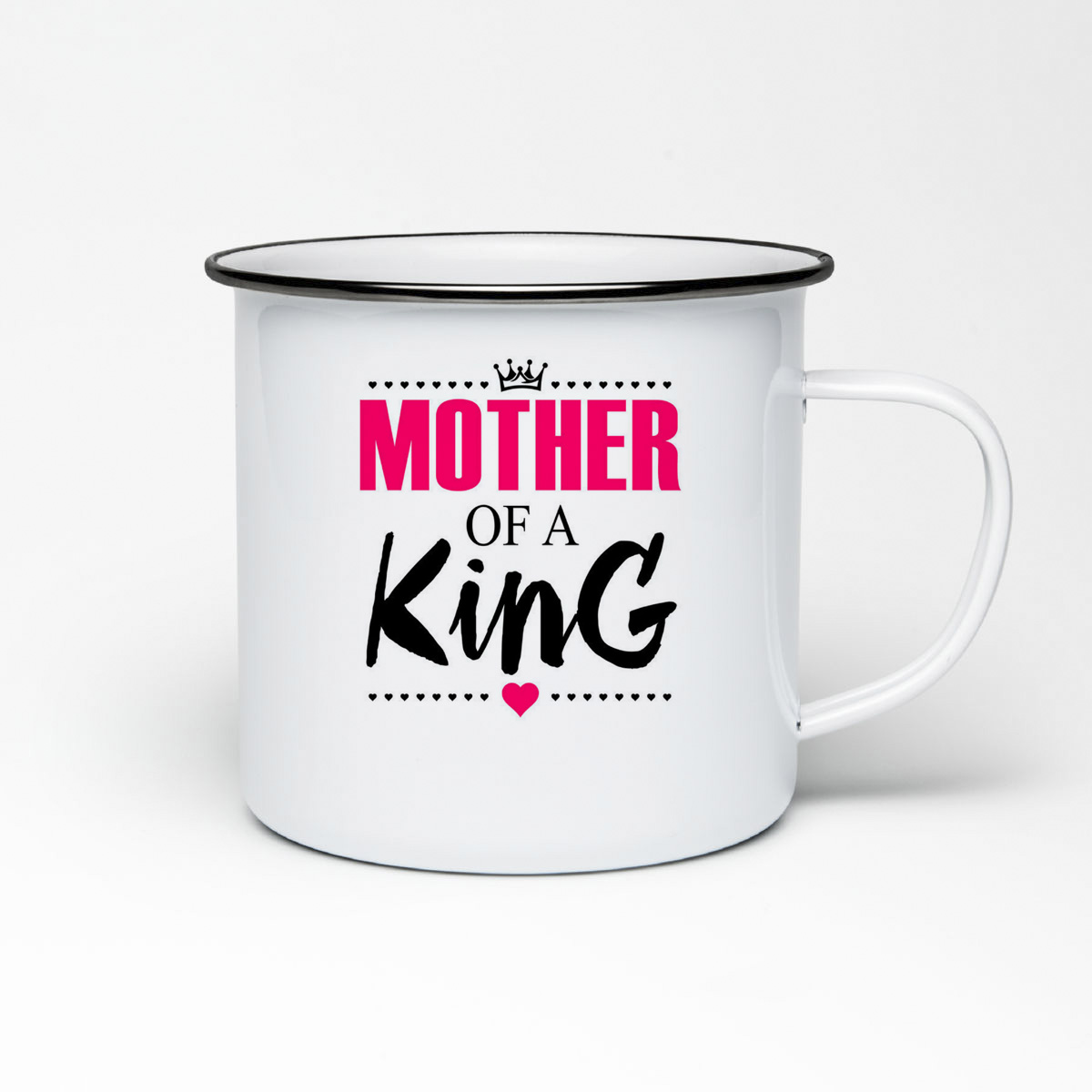 

Кружка металлическая CoolPodarok Прикол. Семья. Mother of a king. Мама короля