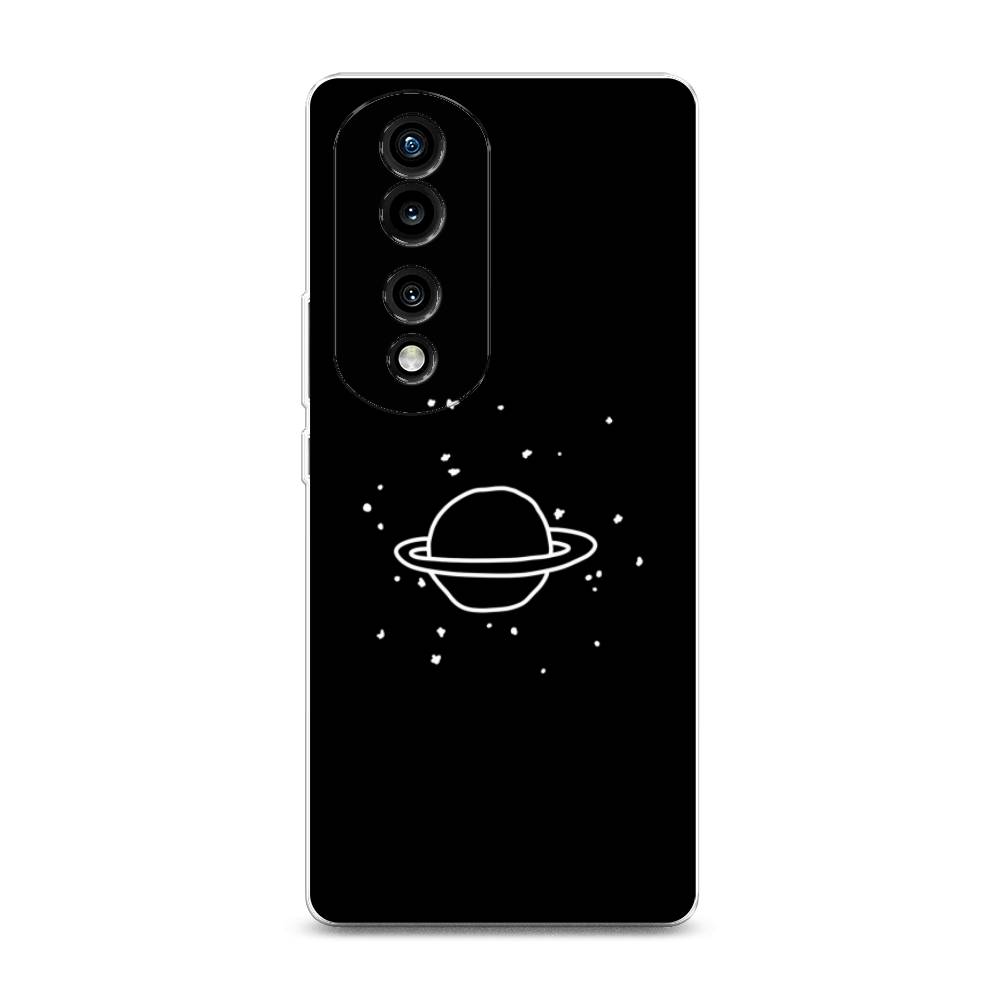 

Силиконовый чехол "Дудл Юпитера" на Honor 70 Pro, 6108350-4