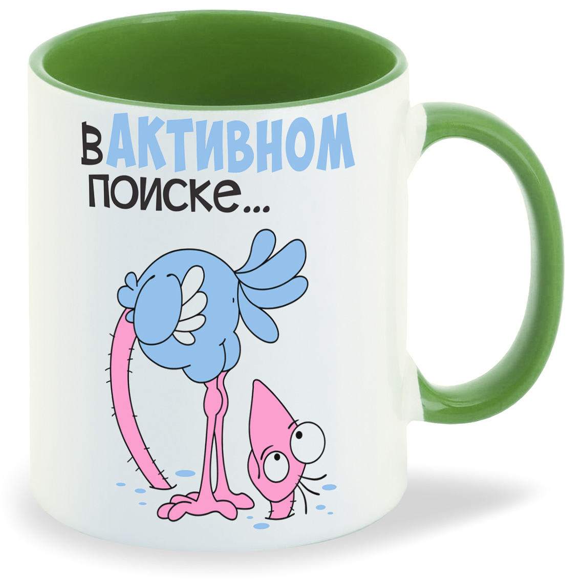 

Кружка CoolPodarok В активном поиске, В активном поиске