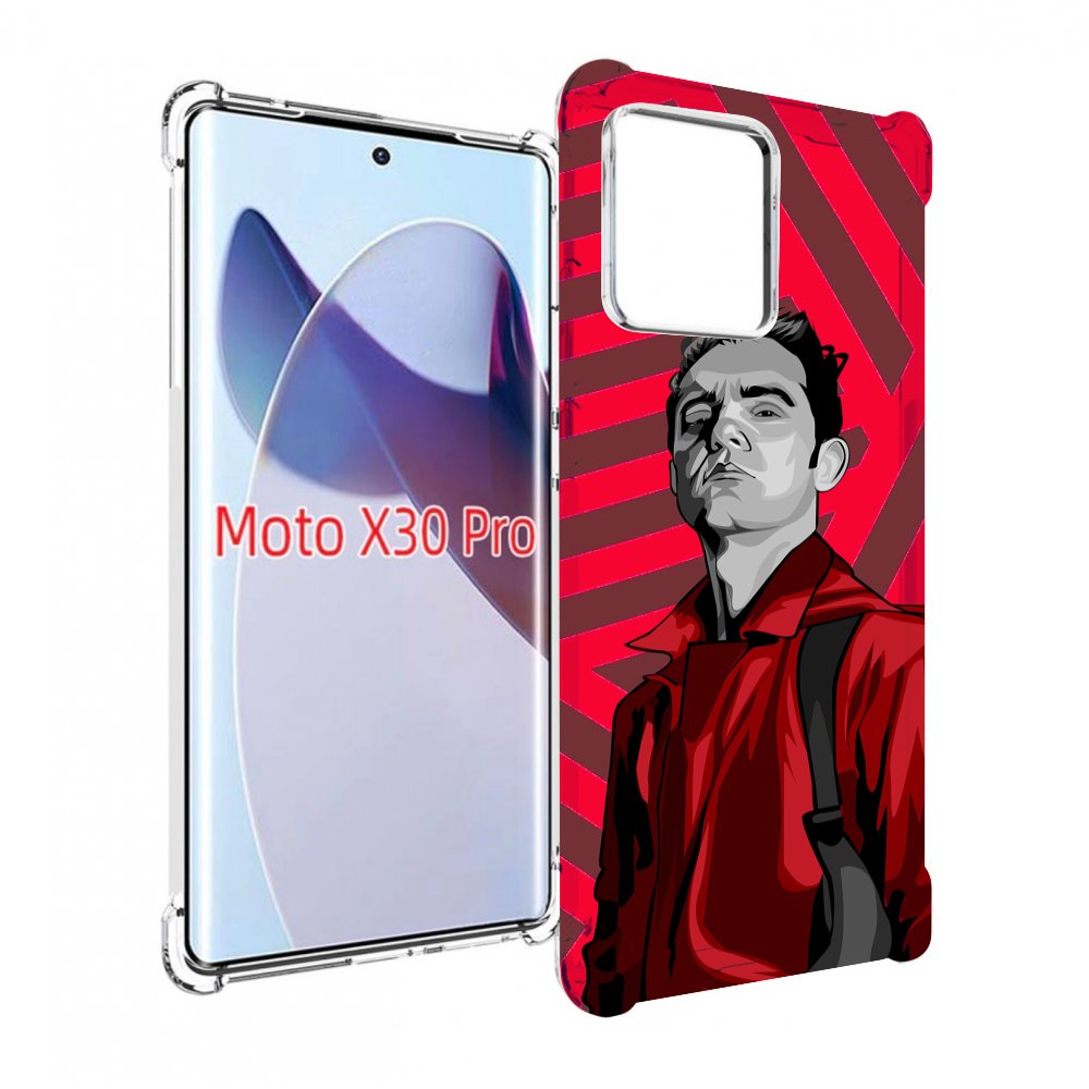 

Чехол MyPads Берлин-бумажный-дом для Motorola Moto X30 Pro, Прозрачный, Tocco