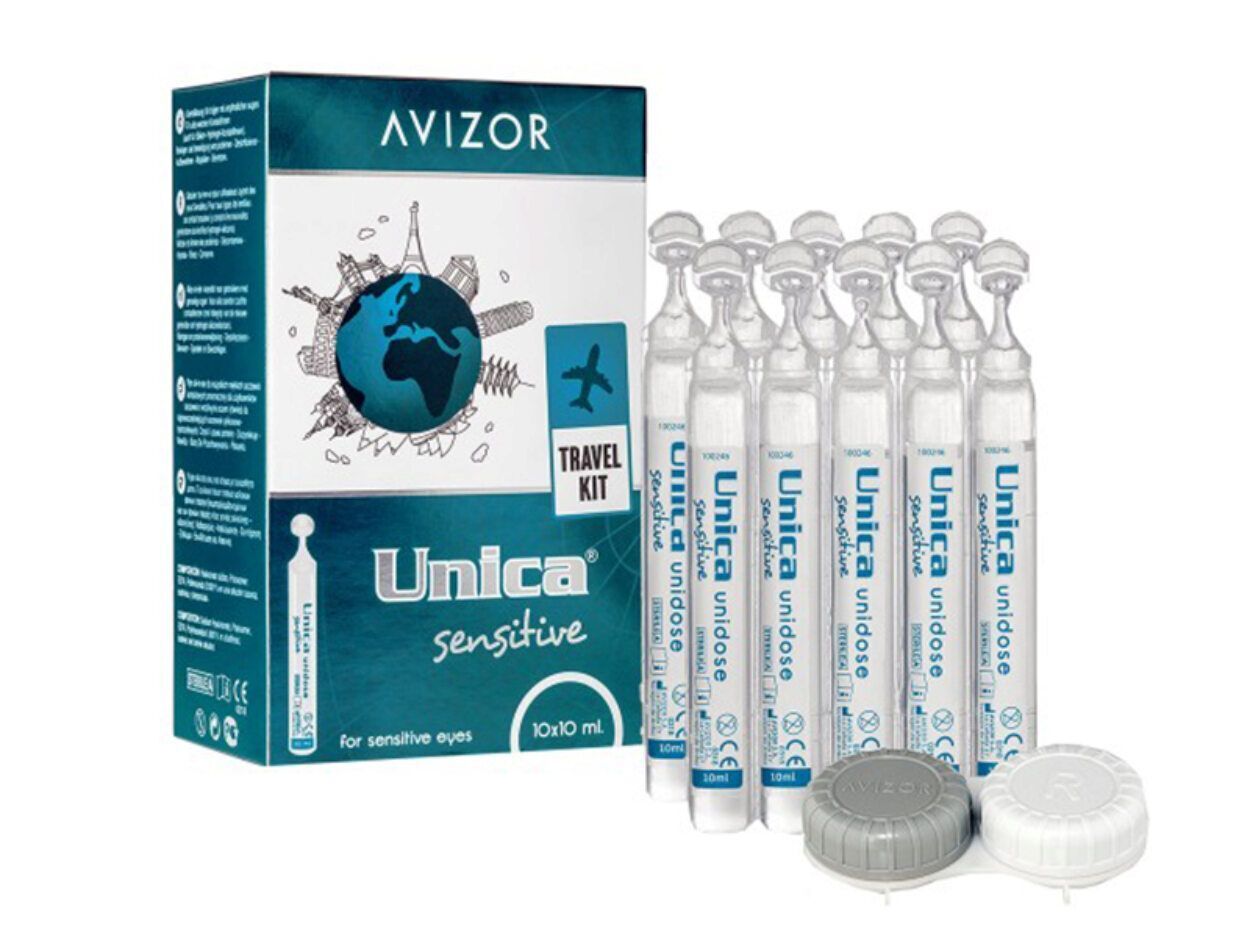 фото Раствор для линз avizor unica sensitive unidose 10х10 мл