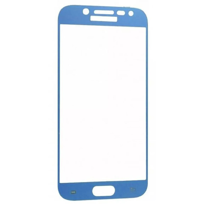 

Защитное стекло на Samsung J530F, Galaxy J5 (2017), Silk Screen 2.5D, синий, X-CASE