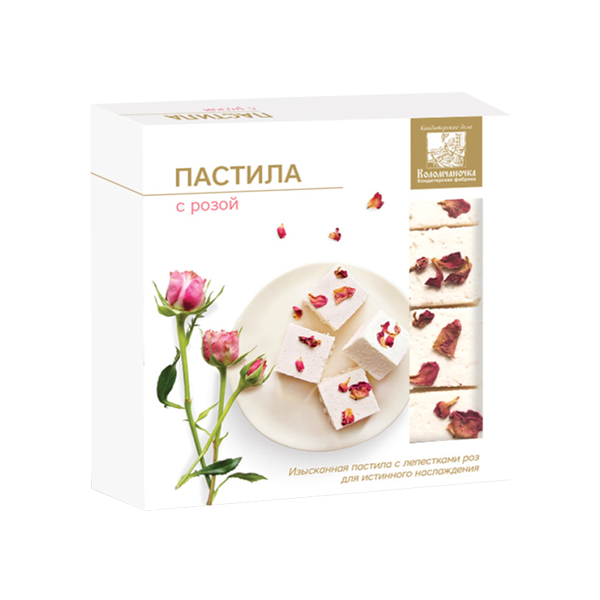 

Пастила «коломчаночка» С Лепестками Роз 135г (3шт.)