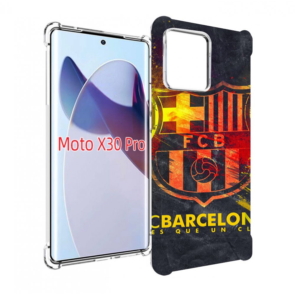

Чехол MyPads Барселона мужской для Motorola Moto X30 Pro, Прозрачный, Tocco