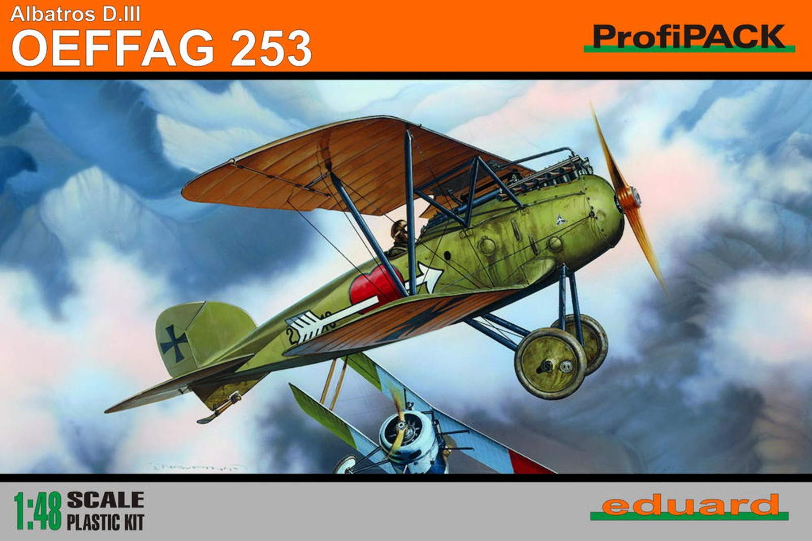 фото Сборная модель eduard 1/48 биплан первой мировой войны albatros d. iii oeffag 253 8242