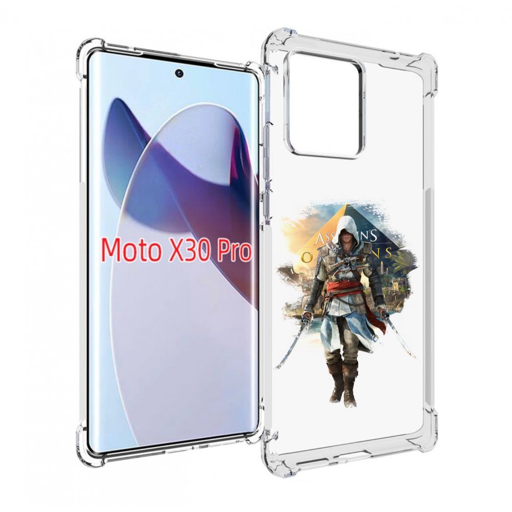

Чехол MyPads Ассасин для Motorola Moto X30 Pro, Прозрачный, Tocco
