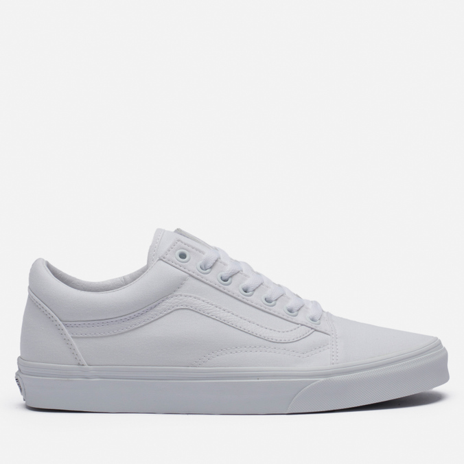 

Кеды унисекс Vans Old Skool True белые 50 EU, Old Skool True