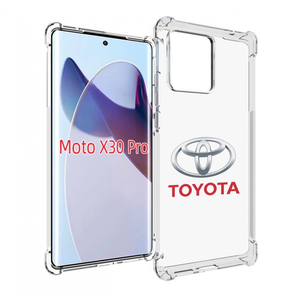 

Чехол MyPads toyota-тоиота-4 мужской для Motorola Moto X30 Pro, Прозрачный, Tocco