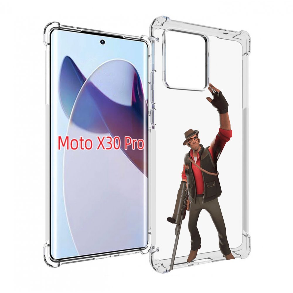 

Чехол MyPads team-fortress-2 для Motorola Moto X30 Pro, Прозрачный, Tocco