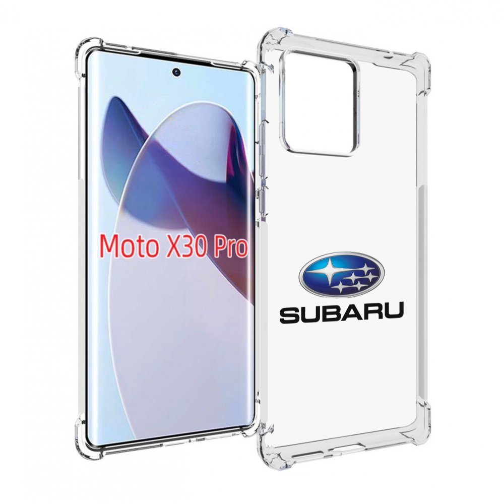 

Чехол MyPads subaru-4 мужской для Motorola Moto X30 Pro, Прозрачный, Tocco