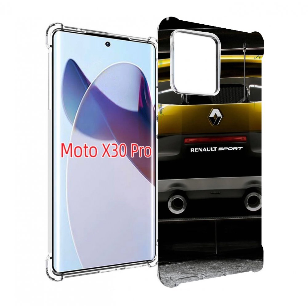 

Чехол MyPads renault-рено-3 мужской для Motorola Moto X30 Pro, Прозрачный, Tocco