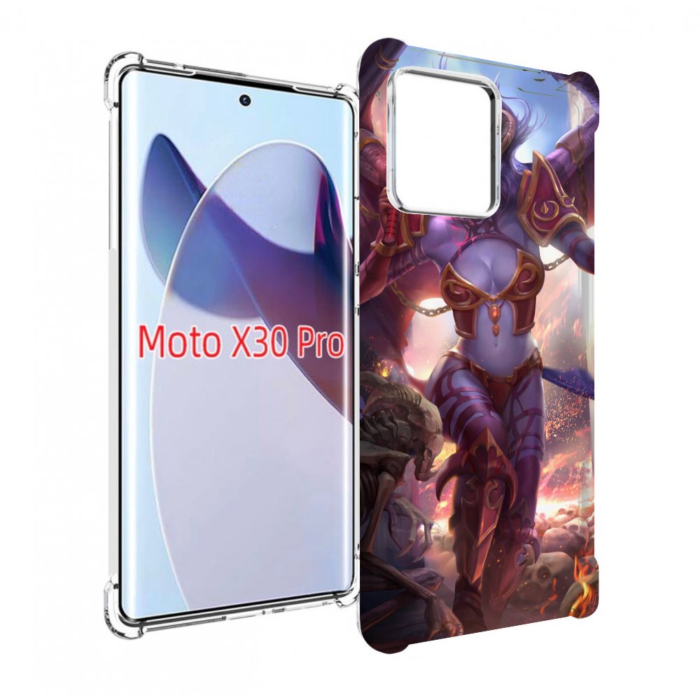 

Чехол MyPads queen of pain dota 2 для Motorola Moto X30 Pro, Прозрачный, Tocco