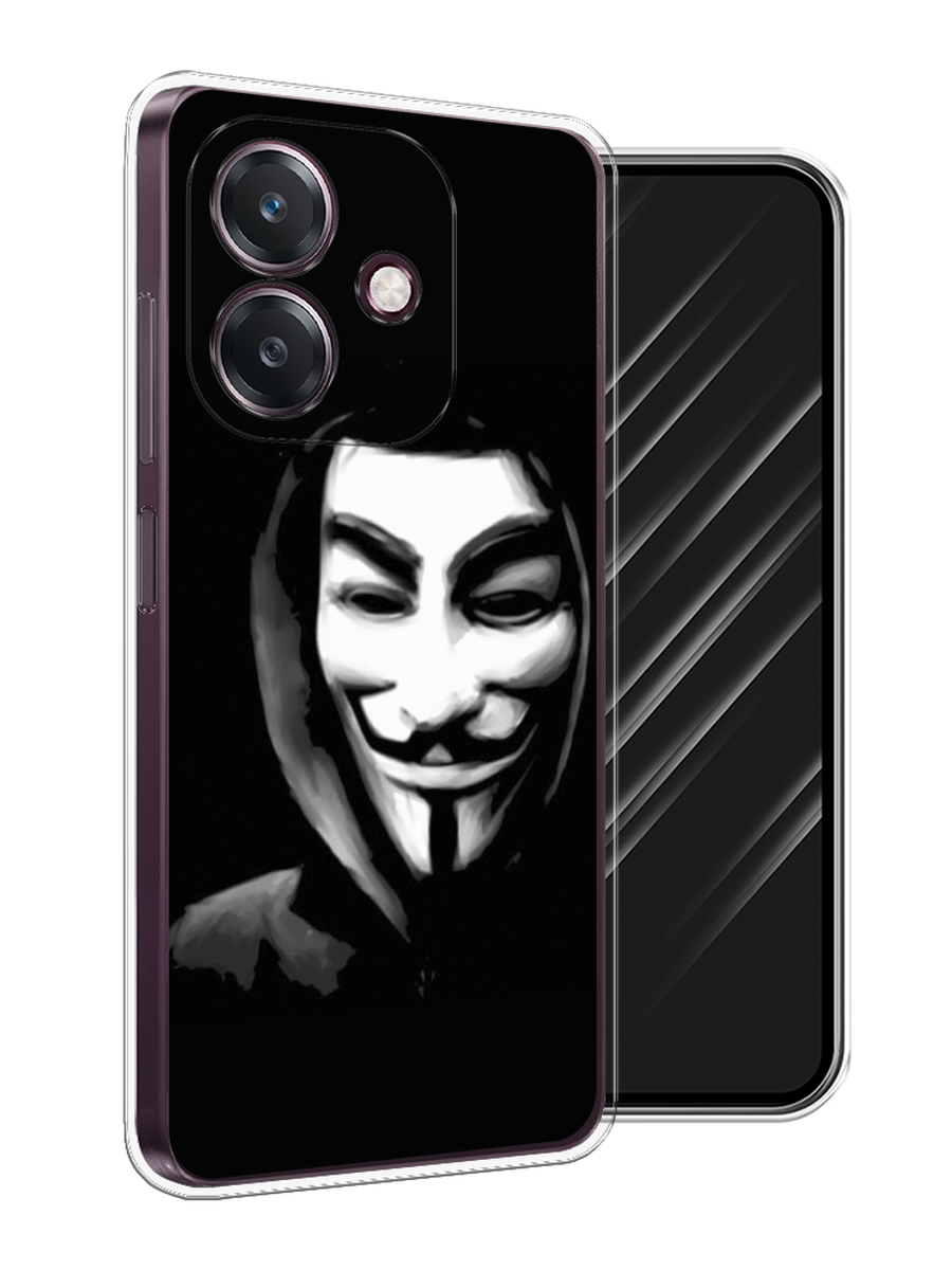 

Чехол Awog на Oppo A3 "Анонимус", Черный;серый;белый, 2518650-1