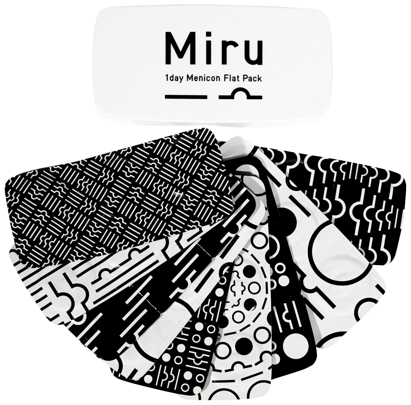 

Контактные линзы Miru 1 day 30 линз R 8,6 -9,00, Miru 1 day