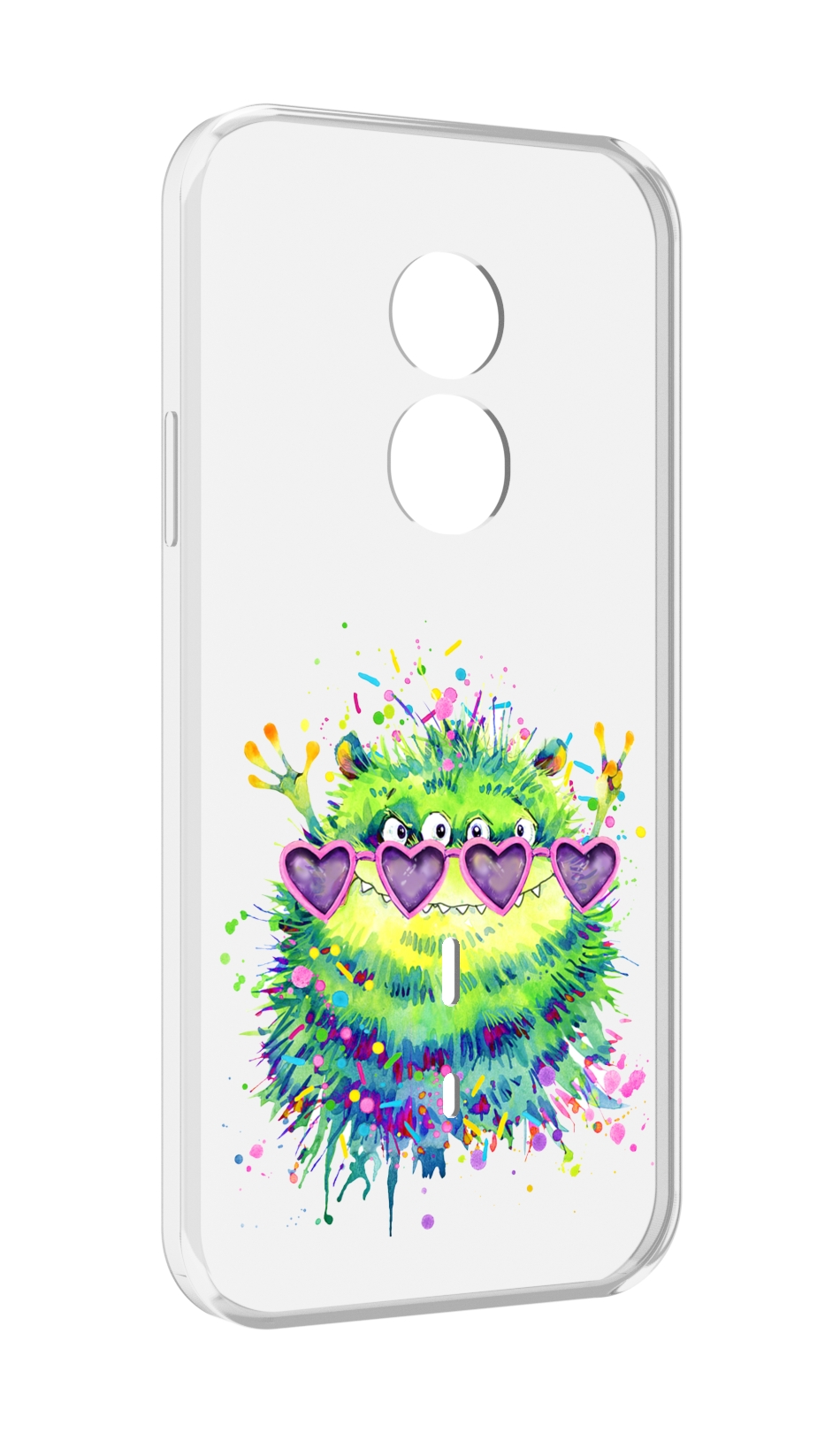 

Чехол MyPads Пушистый персонаж для Doogee S51, Прозрачный, Tocco