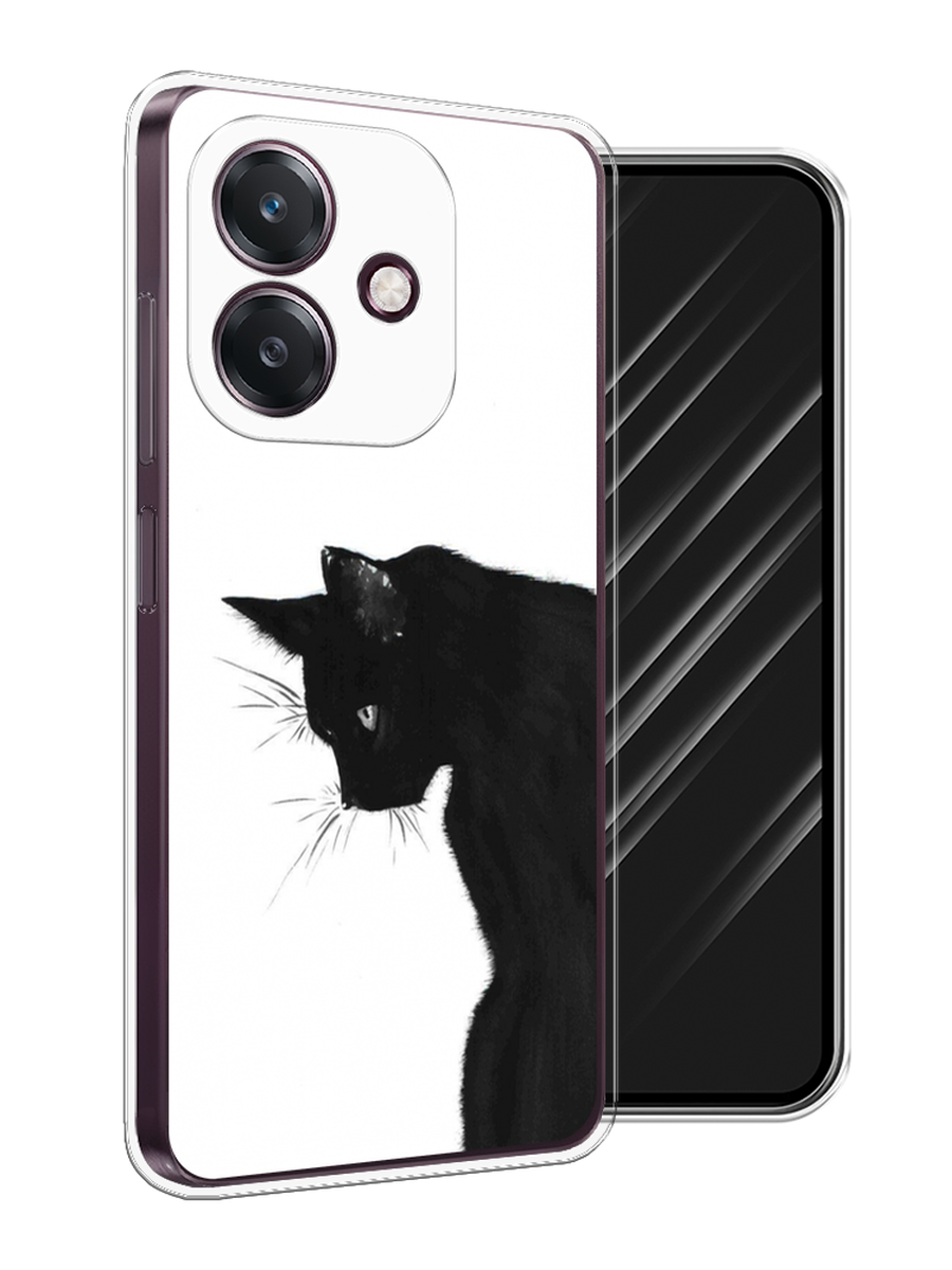 

Чехол Awog на Oppo A3 "Black cat", Черный;белый, 2518650-1