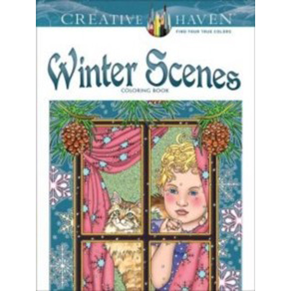 

Creative Haven Winter Scenes Coloring Book / Noble Marty