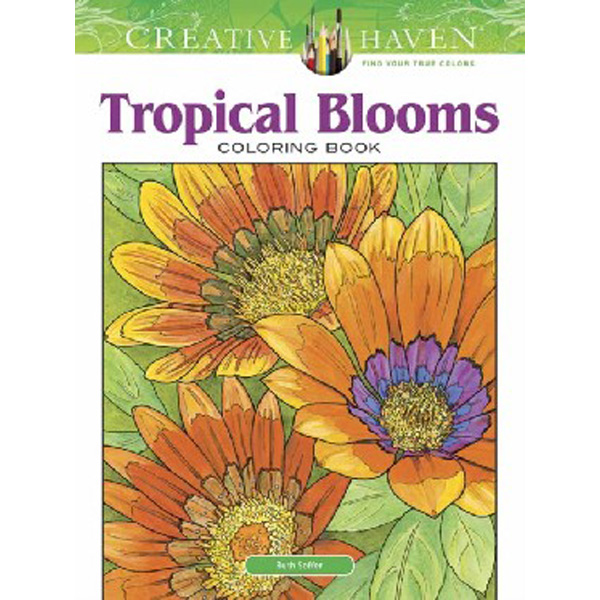 

Creative Haven Tropical Blooms Coloring Book / Soffer Ruth