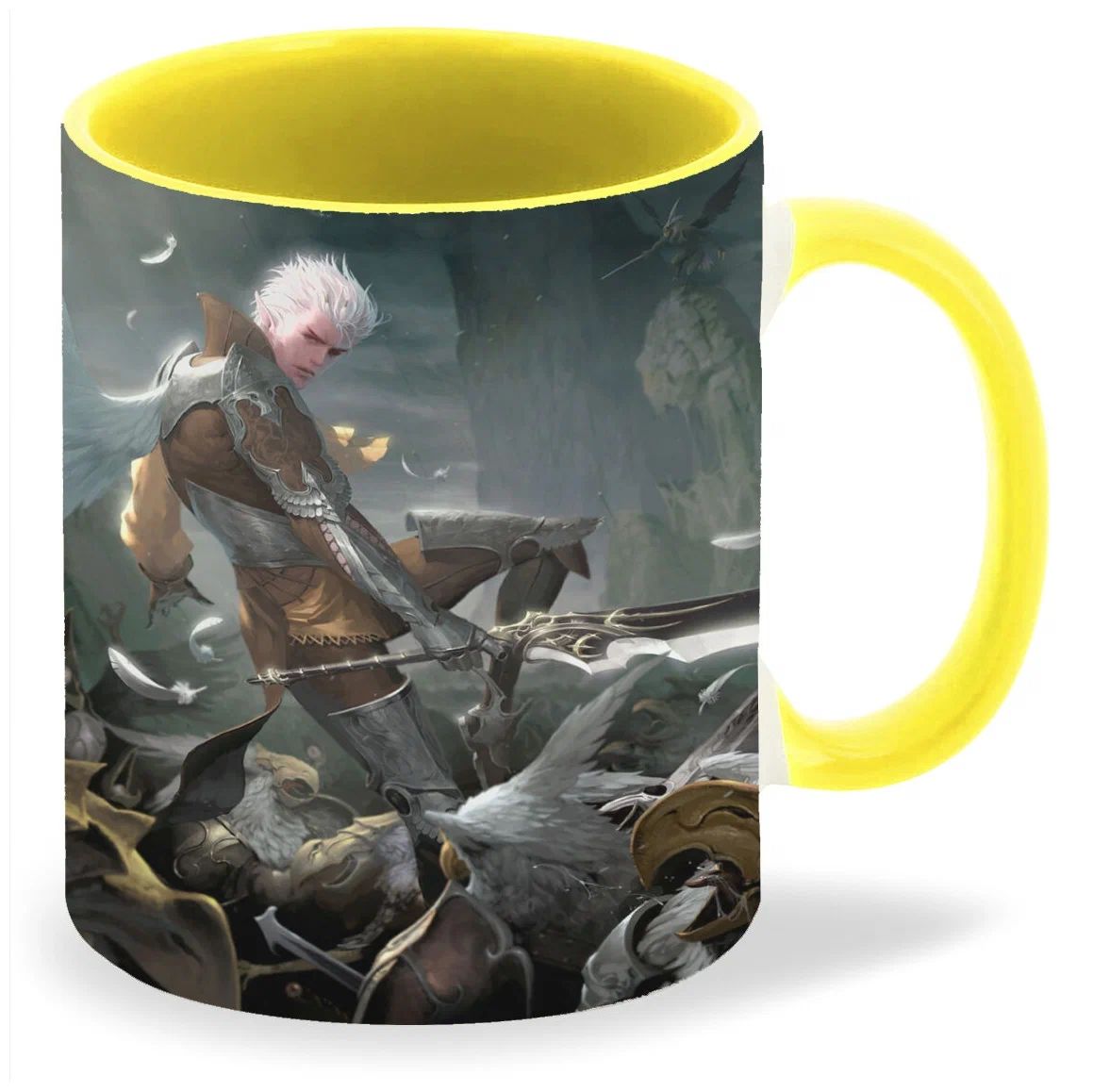 

Кружка CoolPodarok lineage 2 kamael Битва Камаэли