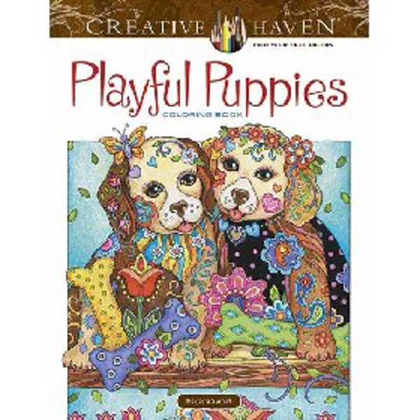

Creative Haven Playful Puppies Coloring Book / Sarnat Marjorie