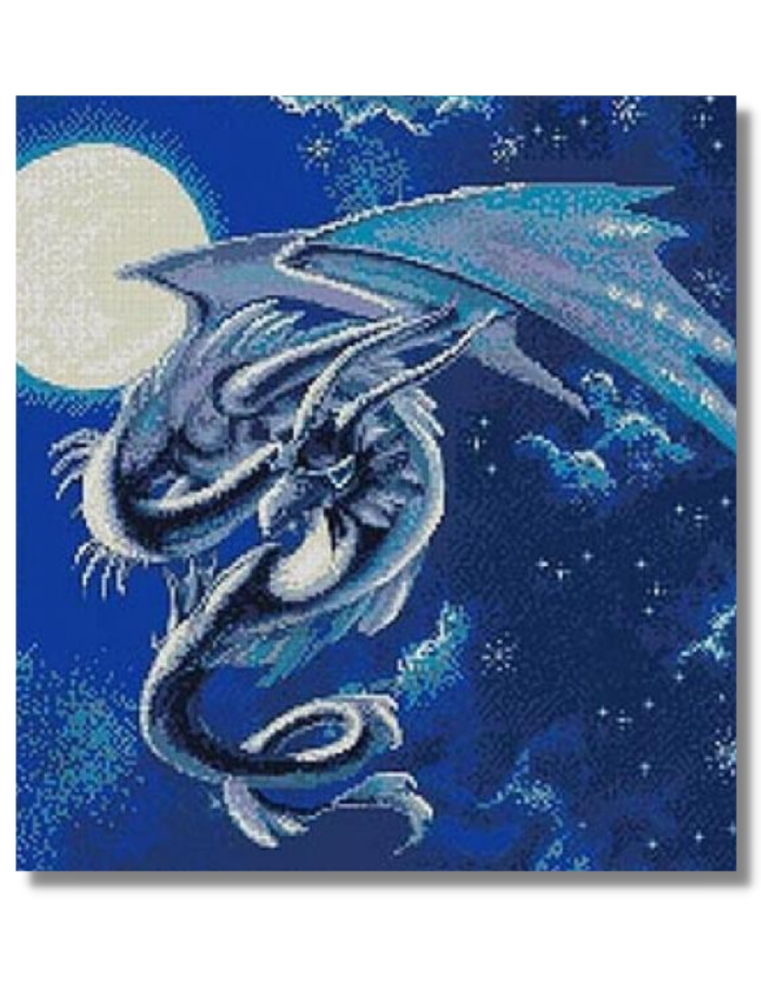 фото Набор для вышивания kustom krafts лунный дракон, nnt 021