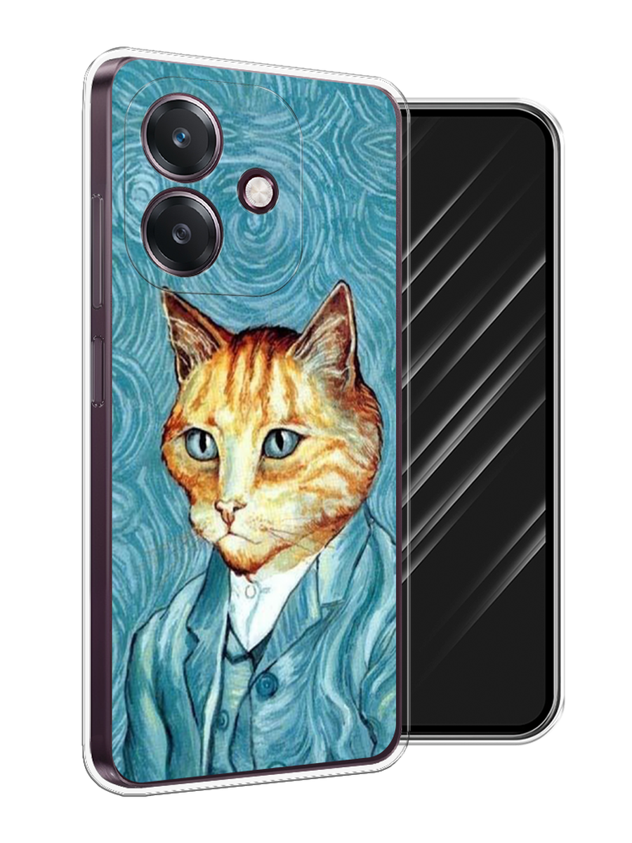 

Чехол Awog на Oppo A3 "Кот Ван Гог", Голубой;коричневый, 2518650-1