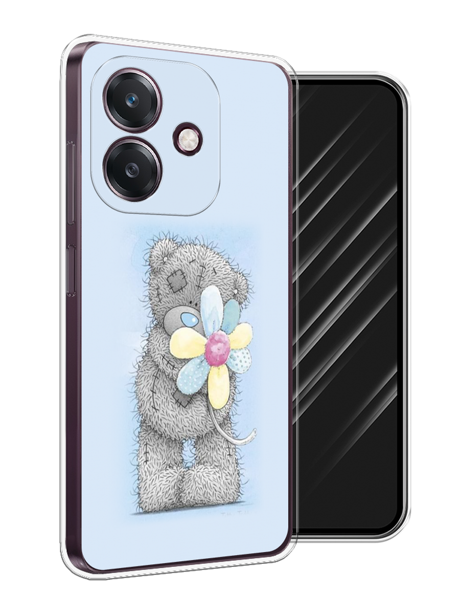 

Чехол Awog на Oppo A3 "Me to you с ромашкой", Голубой;серый;желтый, 2518650-1