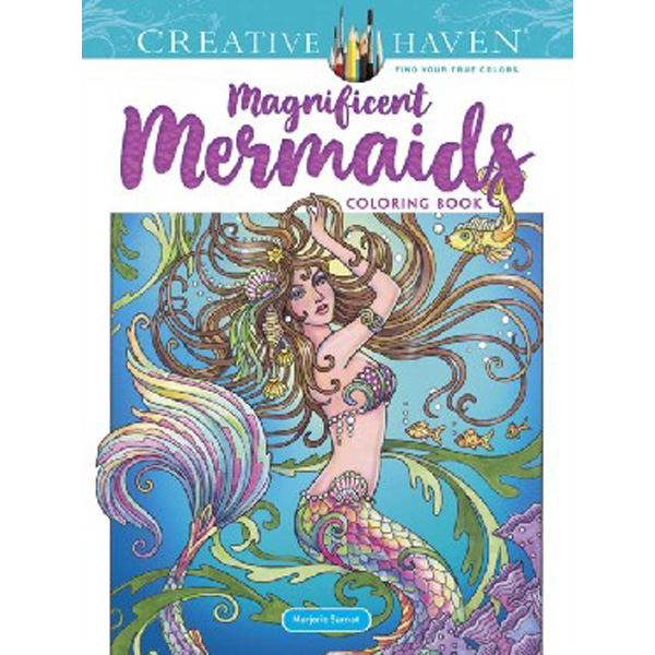 

Creative Haven Magnificent Mermaids Coloring Book / Sarnat Marjorie