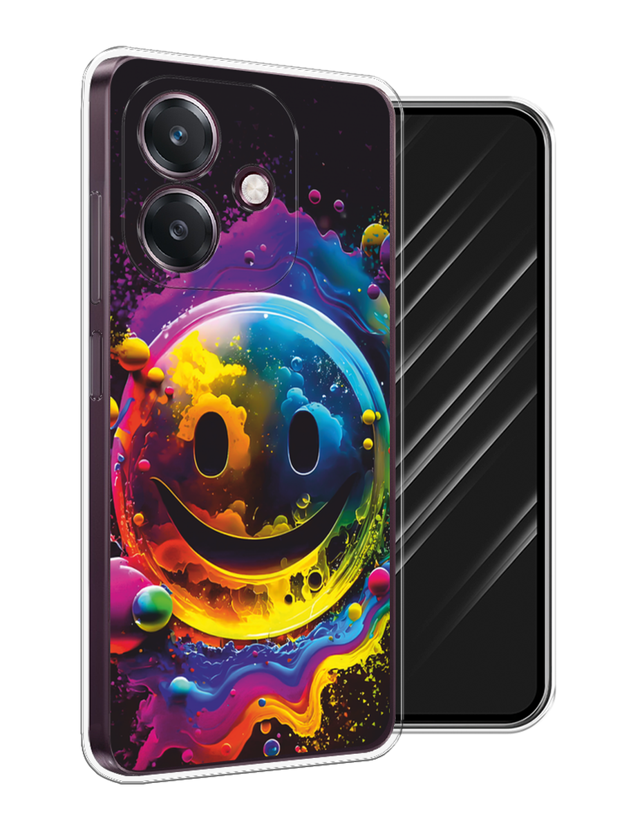 

Чехол Awog на Oppo A3 "Кислотный смайл", Фиолетовый;желтый;синий, 2518650-1