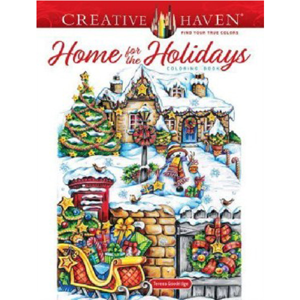 

Creative haven home for the holidays coloring book / Goodridge Teresa