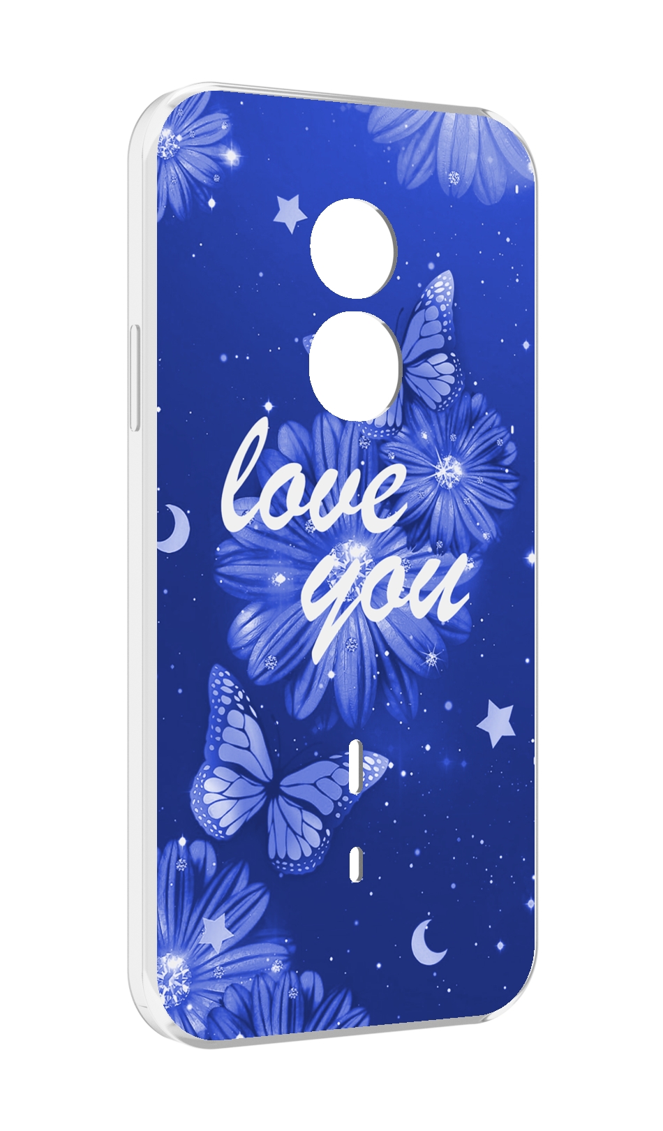 

Чехол MyPads Люблю-тебя-с-бабочками для Doogee S51, Прозрачный, Tocco