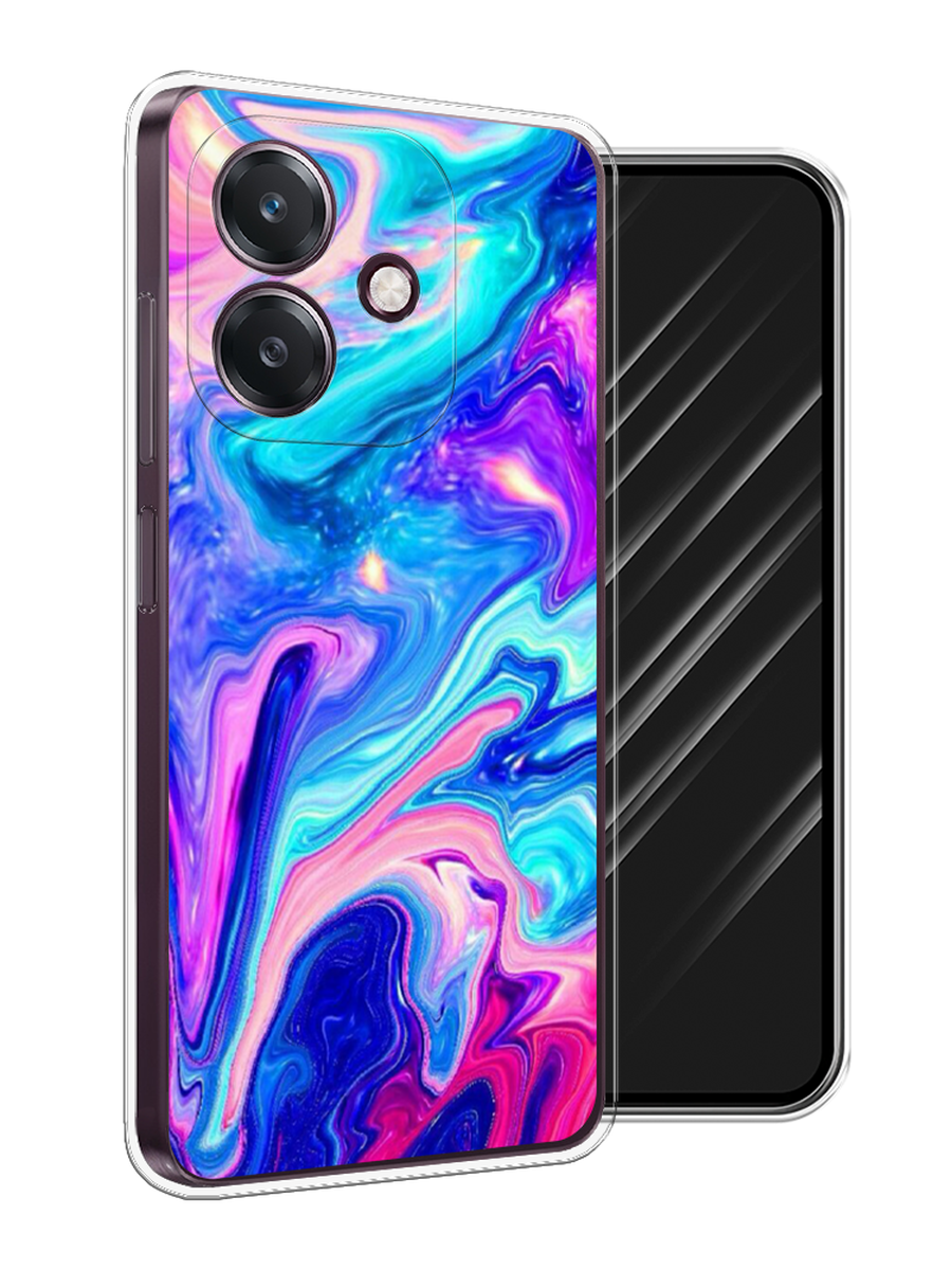 

Чехол Awog на Oppo A3 "Потеки краски", Розовый, 2518650-1