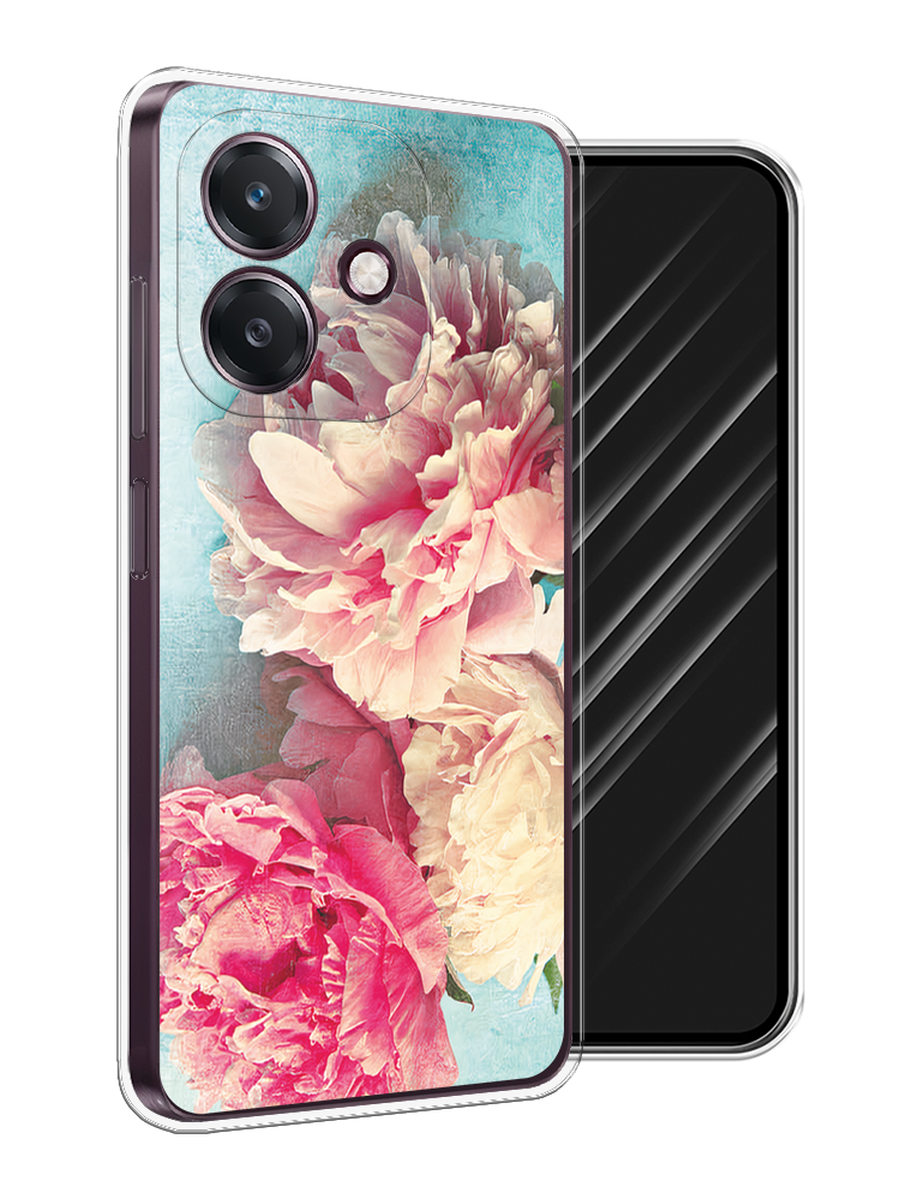

Чехол Awog на Oppo A3 "Пионы new", Бирюзовый, 2518650-1