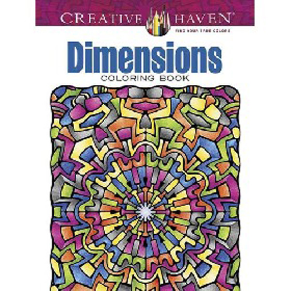 

Creative Haven Dimensions Coloring Book / Wik John, Creative Haven