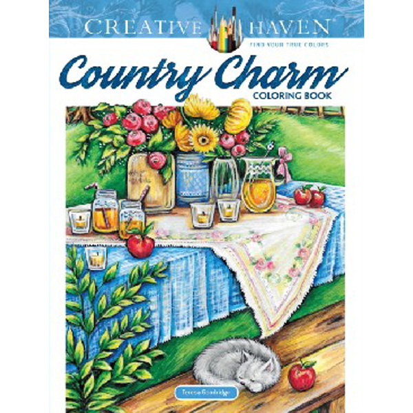 

Creative Haven Country Charm Coloring Book / Goodridge Teresa