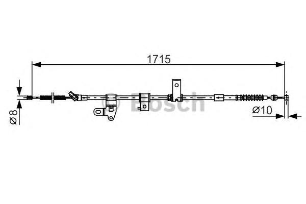 

Тормозной Трос 1987482348 BOSCH 1987482348