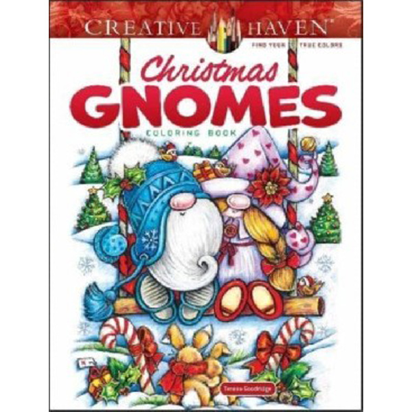 

Creative Haven Christmas Gnomes Coloring Book / Goodridge Teresa