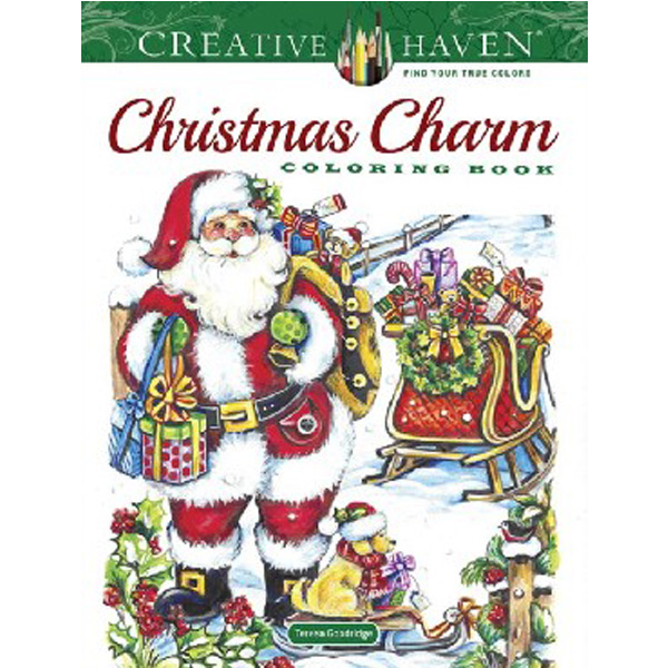 

Creative Haven Christmas Charm Coloring Book / Goodridge Teresa