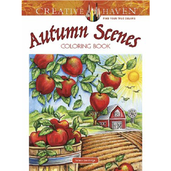 

Creative Haven Autumn Scenes Coloring Book / Goodridge Teresa