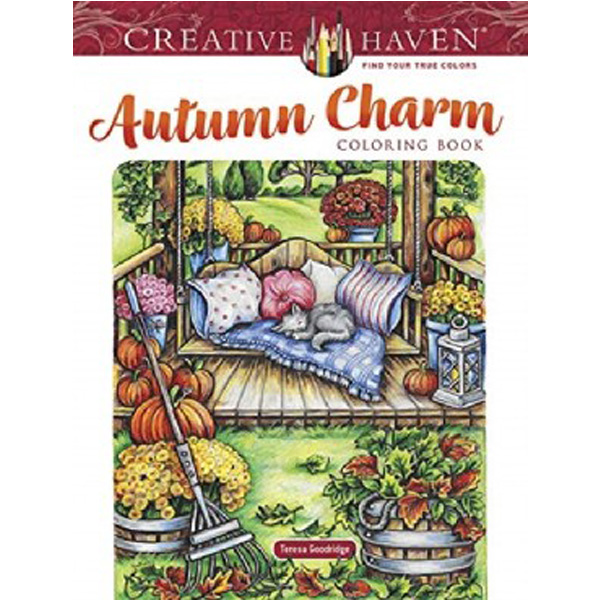 

Creative Haven Autumn Charm Coloring Book / Goodridge Teresa