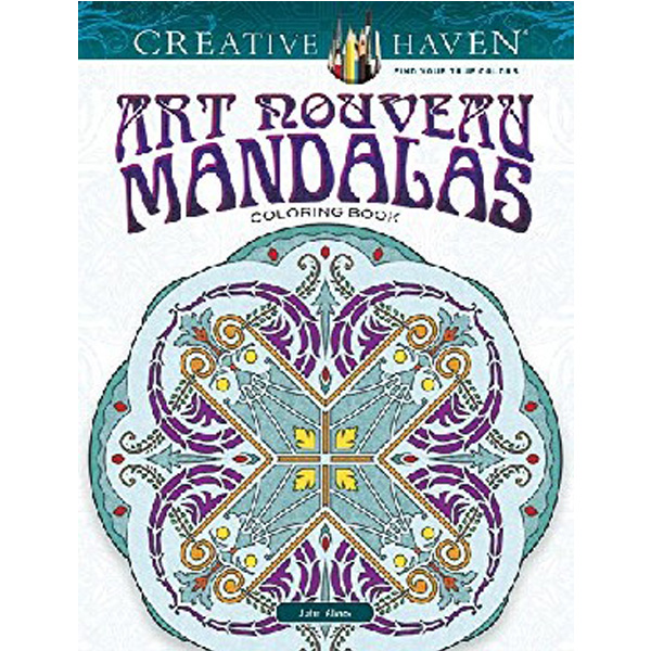 

Creative Haven Art Nouveau Mandalas Coloring Book / Alves John