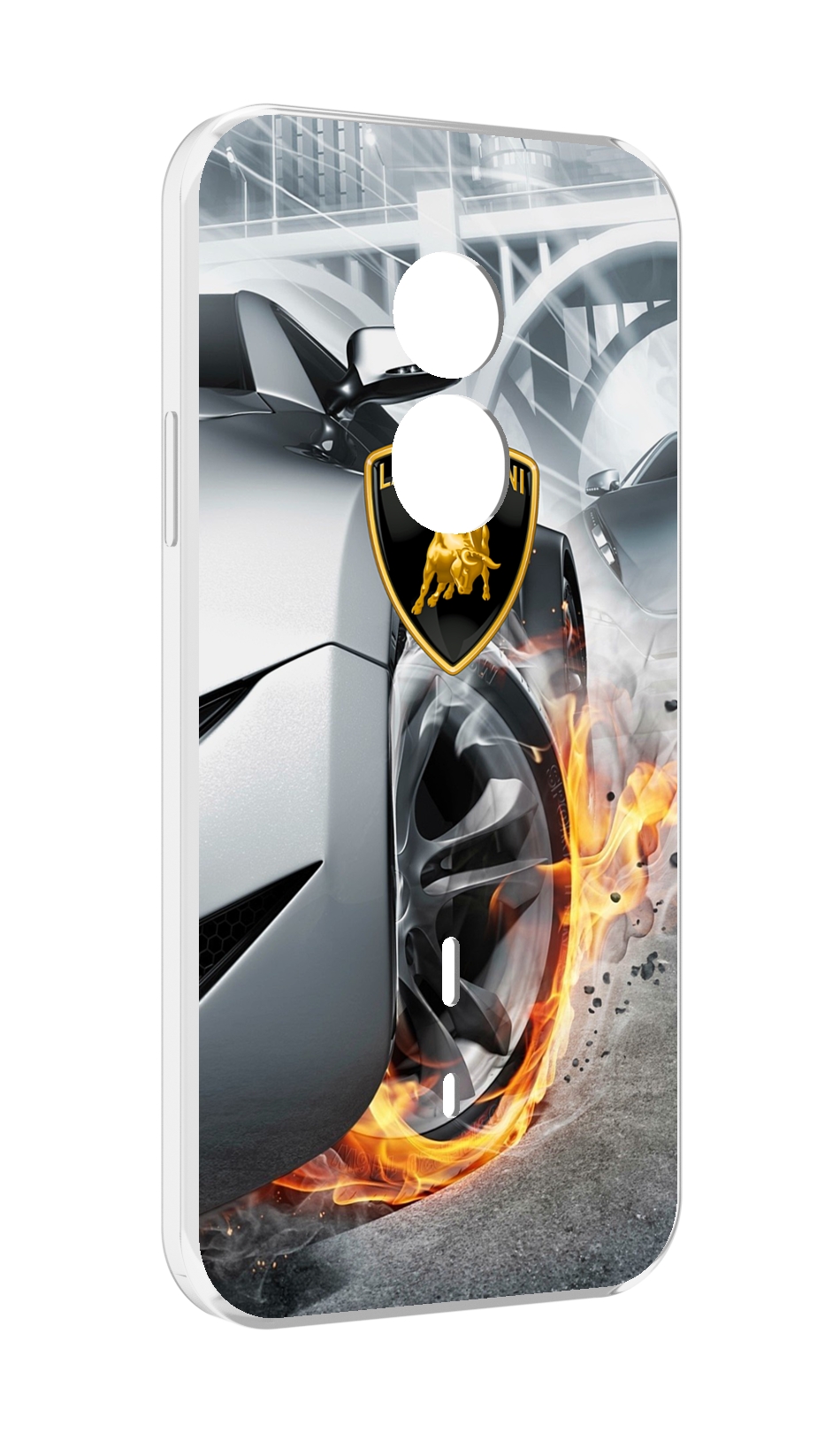 

Чехол MyPads Ламборгини мужской для Doogee S51, Прозрачный, Tocco