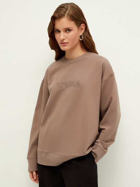 

Свитшот женский ZARINA 2369508408 бежевый XS, 2369508408