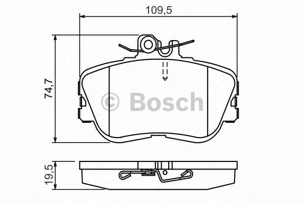 

Колодки Дисковые П. Мв W202 1.8-2.8/2.0D-2.5Тd 93> BOSCH 0 986 460 977 =445 02=456 002-Sх