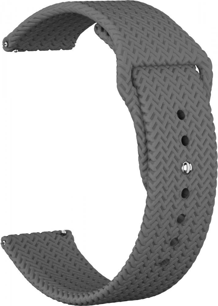 

Ремешок силиконовый GSMIN Tread 20 для Polar Ignite (Серый), Ремешок силиконовый GSMIN Tread 20 для Polar Ignite