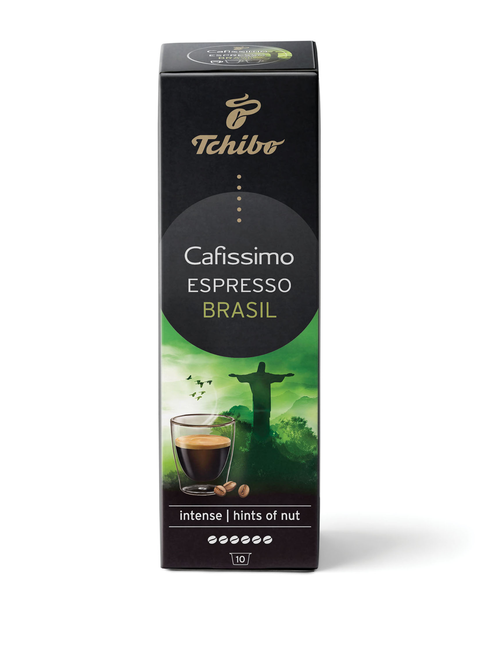 Кофе в капсулах Tchibo Espresso Brasil Beleza 10 штук